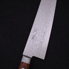 Gyuto VG-10 Damascus Mahogany Handle 210mm-VG-10-Damascus-Western Handle-[Musashi]-[Japanese-Kitchen-Knives]