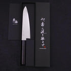 Gyuto VG-10 Damascus Shitan Handle 180mm-VG-10-Damascus-Japanese Handle-[Musashi]-[Japanese-Kitchen-Knives]