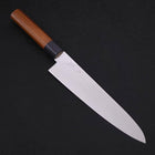 Gyuto VG-10 Damascus Shitan Handle 210mm-VG-10-Damascus-Japanese Handle-[Musashi]-[Japanese-Kitchen-Knives]