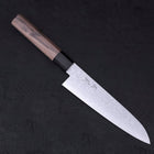 Gyuto VG-10 Damascus Walnut Handle 180mm-Damascus-VG-10-Japanese Handle-[Musashi]-[Japanese-Kitchen-Knives]