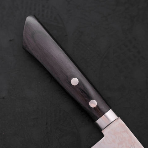 Gyuto VG-10 Damascus Western Black Handle 180mm-VG-10-Damascus-Western Handle-[Musashi]-[Japanese-Kitchen-Knives]