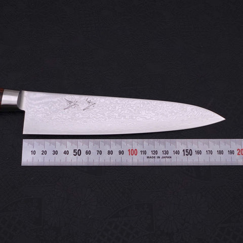 Gyuto VG-10 Damascus Western Handle 180mm-VG-10-Damascus-Western Handle-[Musashi]-[Japanese-Kitchen-Knives]