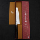 Gyuto VG-10 Tsuchime Ebony Handle 210mm-VG-10-Tsuchime-Japanese Handle-[Musashi]-[Japanese-Kitchen-Knives]