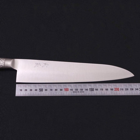 Gyuto VG-5 Polished Western Handle 240mm-VG-5-Polished-Western Handle-[Musashi]-[Japanese-Kitchen-Knives]