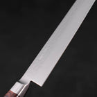 Gyuto VG-5 Tsuchime Brown Western Handle 240mm-VG-5-Tsuchime-Western Handle-[Musashi]-[Japanese-Kitchen-Knives]