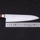 Gyuto VG-5 Tsuchime Western Handle 180mm-VG-5-Tsuchime-Western Handle-[Musashi]-[Japanese-Kitchen-Knives]