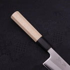 Gyuto White steel #1 Polished Buffalo Magnolia Handle 180mm-White steel #1-Polished-Japanese Handle-[Musashi]-[Japanese-Kitchen-Knives]