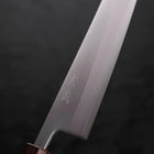 Gyuto White steel #1 Polished Sumi Urushi Handle 240mm-White steel #1-Polished-Japanese Handle-[Musashi]-[Japanese-Kitchen-Knives]