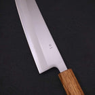 Gyuto White steel #1 Polished Yaki Urushi Handle 210mm-White steel #1-Polished-Japanese Handle-[Musashi]-[Japanese-Kitchen-Knives]