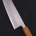 Gyuto White steel #1 Polished Yaki Urushi Handle 240mm-White steel #1-Polished-Japanese Handle-[Musashi]-[Japanese-Kitchen-Knives]