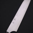 Gyuto White steel #1 Super Polished Buffalo Magnolia Handle 240mm-Japanese Handle-[Musashi]-[Japanese-Kitchen-Knives]