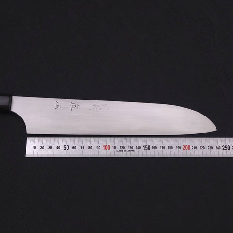 Gyuto White steel #1 Super Polished Buffalo Magnolia Handle 240mm-Japanese Handle-[Musashi]-[Japanese-Kitchen-Knives]