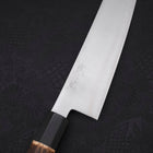 Gyuto ZDP-189 Polished Buffalo Chestnuts Handle 210mm-Polished-ZDP-189-Japanese Handle-[Musashi]-[Japanese-Kitchen-Knives]