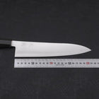 Gyuto ZDP-189 Polished Buffalo Chestnuts Handle 210mm-Polished-ZDP-189-Japanese Handle-[Musashi]-[Japanese-Kitchen-Knives]