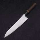 Gyuto ZDP-189 Polished Buffalo Chestnuts Handle 240mm-Polished-ZDP-189-Japanese Handle-[Musashi]-[Japanese-Kitchen-Knives]