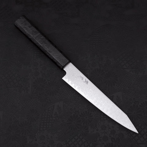 Kiritsuke Petty VG-10 Damascus Black Ishime Handle 150mm