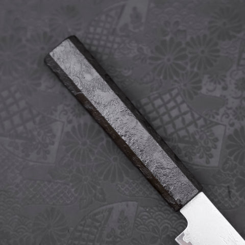 Kiritsuke Petty VG-10 Damascus Black Ishime Handle 150mm