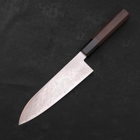 Santoku SG-2 Damascus Buffalo Wenge Handle 180mm