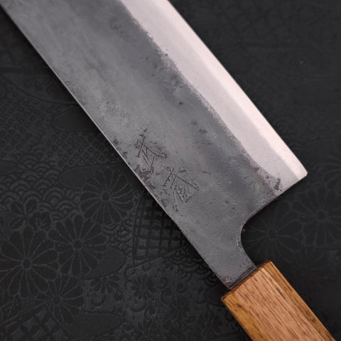 Nakiri White steel #2 Kurouchi Yaki Urushi Handle 165mm