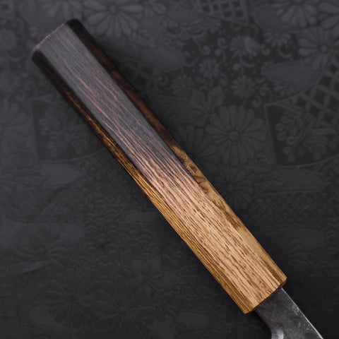 Yanagiba Blue steel #2 Kurouchi Tsuchime Yaki Urushi Handle 240mm