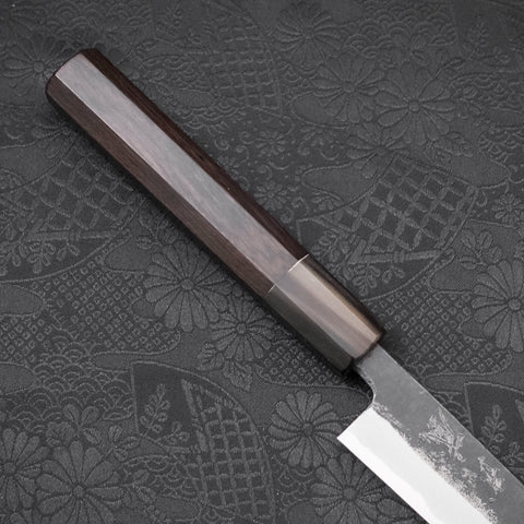 Koyanagi Blue Super Kurouchi Buffalo Ebony Handle 135mm