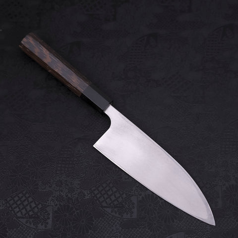 Deba Left Hand AUS-10 Polished Buffalo Wenge Handle 165mm