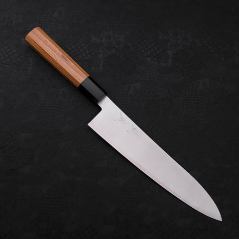 Gyuto ZDP-189 Polished Buffalo Teak Handle 210mm