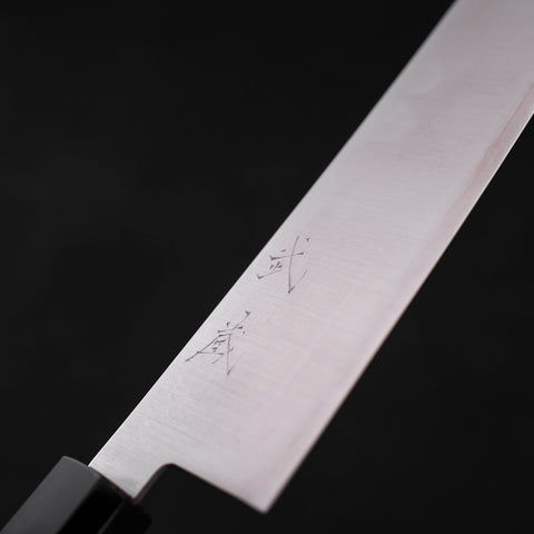 Gyuto ZDP-189 Polished Buffalo Teak Handle 210mm