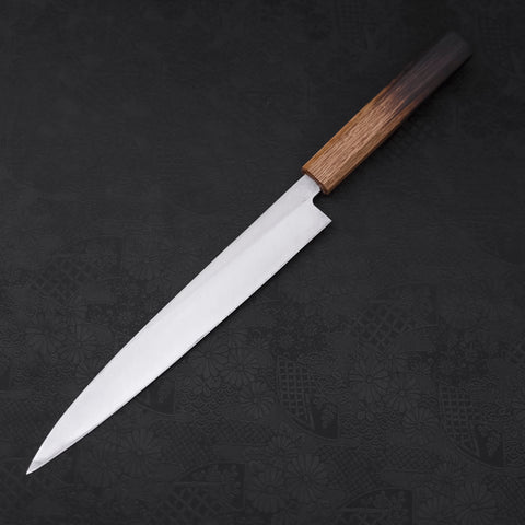 Yanagiba Silver Steel #3 Kasumi Yaki Urushi Handle 240mm