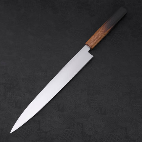 Yanagiba Silver Steel #3 Kasumi Yaki Urushi Handle 270mm