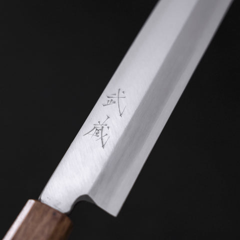 Yanagiba Silver Steel #3 Kasumi Yaki Urushi Handle 270mm