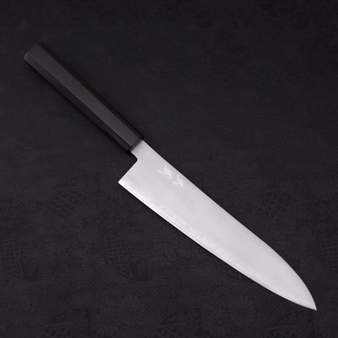 Gyuto HAP-40 Polished Buffalo Ebony Handle 210mm