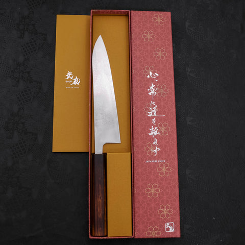 Gyuto VG-10 Damascus Sumi Urushi Handle 210mm