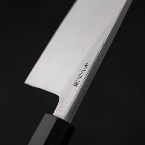 Deba White steel #2 Kasumi Buffalo Teak Handle 180mm