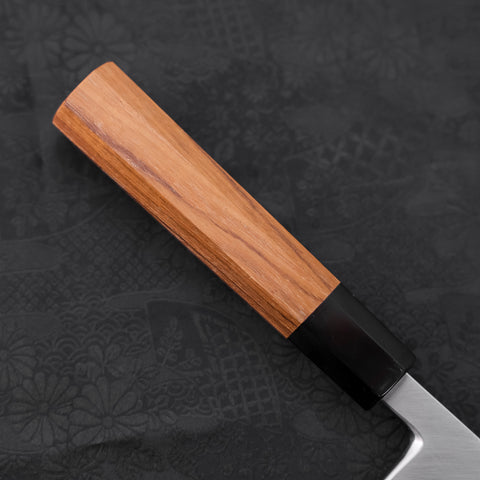 Deba White steel #2 Kasumi Buffalo Teak Handle 180mm