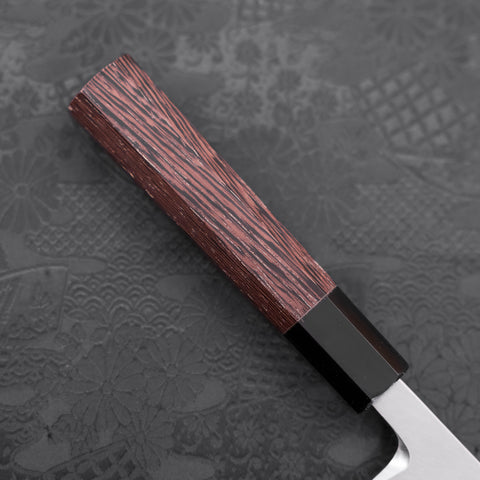 Deba White steel #2 Kasumi Buffalo Wenge Handle 180mm