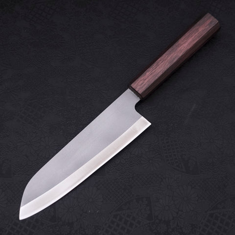 Santoku HAP-40 High Speed Tool Stee Purple Urushi Handle 170mm