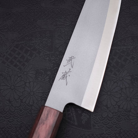 Santoku HAP-40 High Speed Tool Stee Purple Urushi Handle 170mm