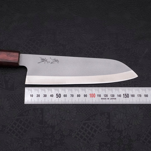 Santoku HAP-40 High Speed Tool Stee Purple Urushi Handle 170mm