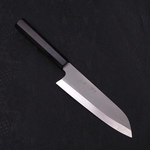 Santoku HAP-40 High Speed Tool Steel Buffalo Ebony Handle 170mm