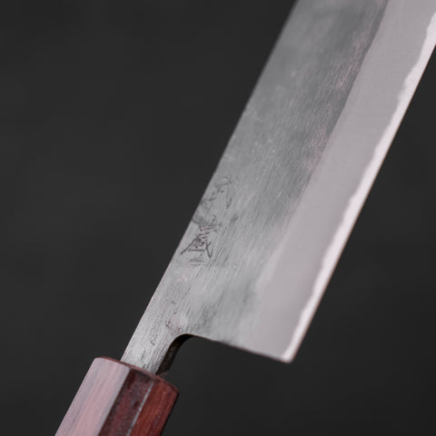 Nakiri Blue steel #2 Kurouchi Purple Urushi Handle 165mm