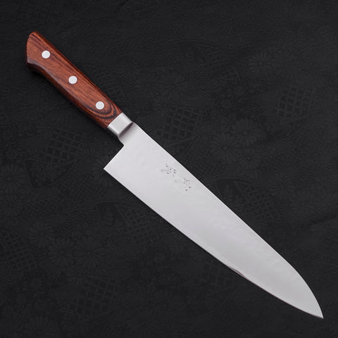 Gyuto knife VG-5 Tsuchime Western Handle 210mm