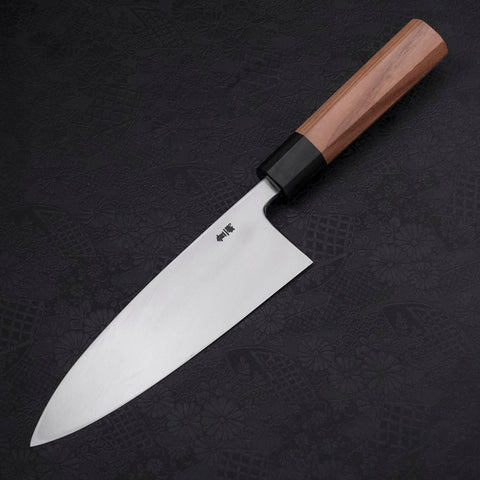 Deba Blue steel #2 Kasumi Walnut Handle 195mm