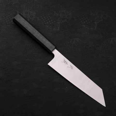 Bunka Silver Steel #3 Polished Green Urushi Handle 170mm