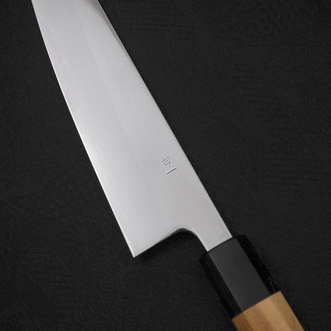 Gyuto White steel #1 Mirror Buffalo Magnolia Handle 180mm