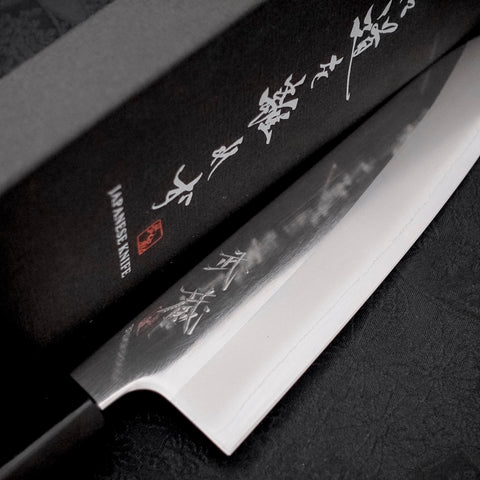 Gyuto White steel #1 Mirror Buffalo Magnolia Handle 180mm