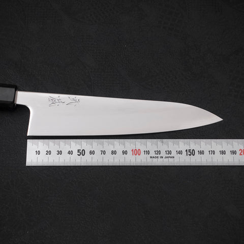 Gyuto White steel #1 Mirror Buffalo Magnolia Handle 180mm