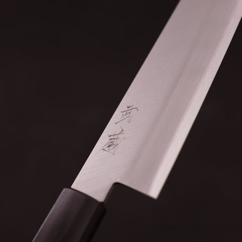 Santoku Stainless Clad Blue Super Polished Shitan Handle 170mm