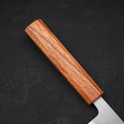 Santoku AUS-8 Polished Oak Handle 165mm