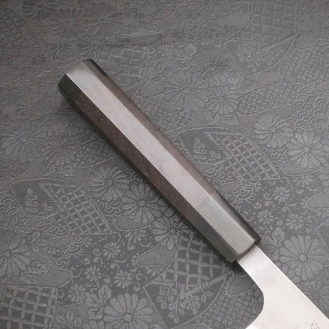 Kiritsuke SKD11 Nashiji Buffalo Ebony Handle 210mm